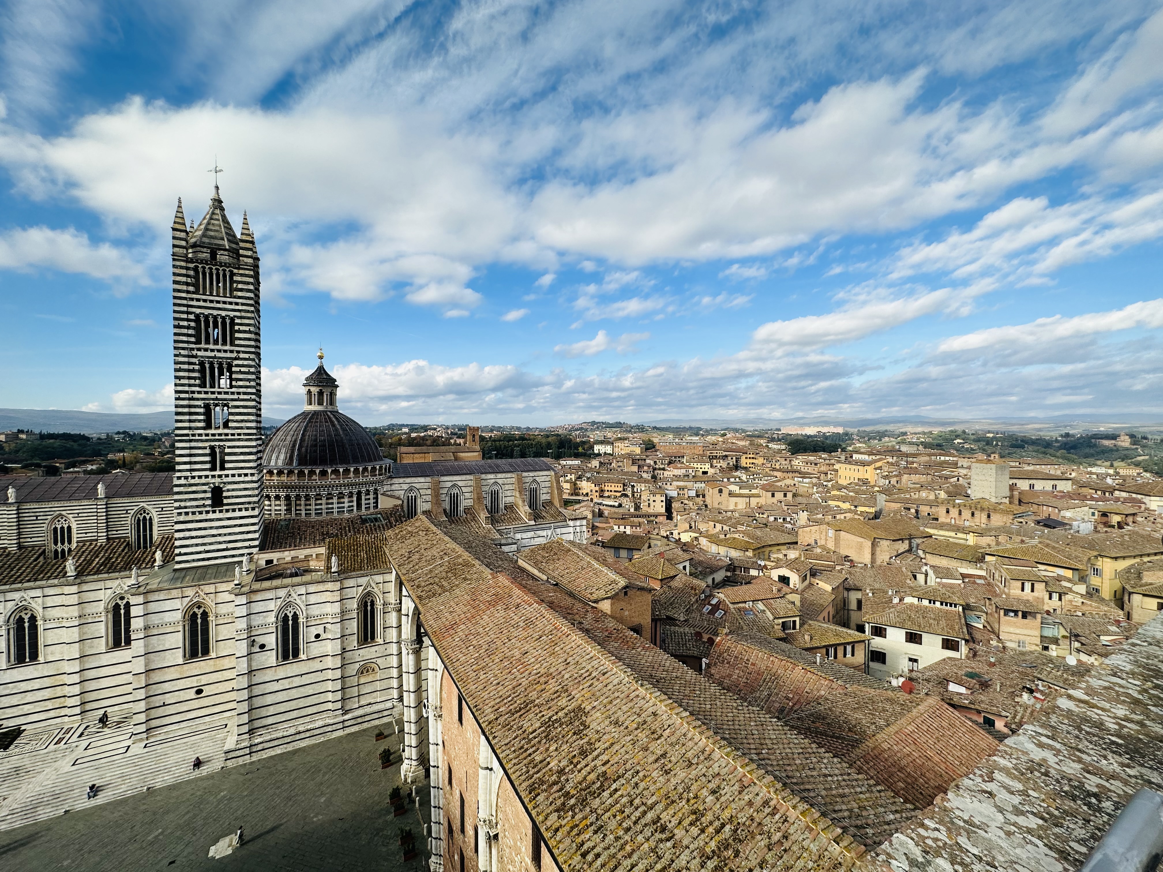 シエナの街並み